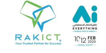 RAKICT تقود الابتكار الرقمي في أول قمة AI Everything بالقاهرة