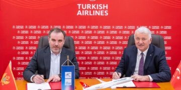 الخطوط التركية وإير مونتينيغرو توقعان شراكة بالرمز المشترك لتعزيز الربط الجوي