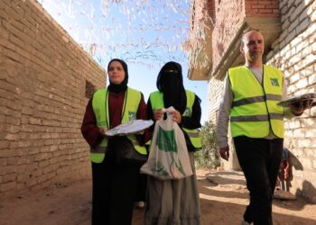 ضمن حملة سكة خير.. الزراعي المصري يشارك في إفطار آلاف الصائمين بالقرى