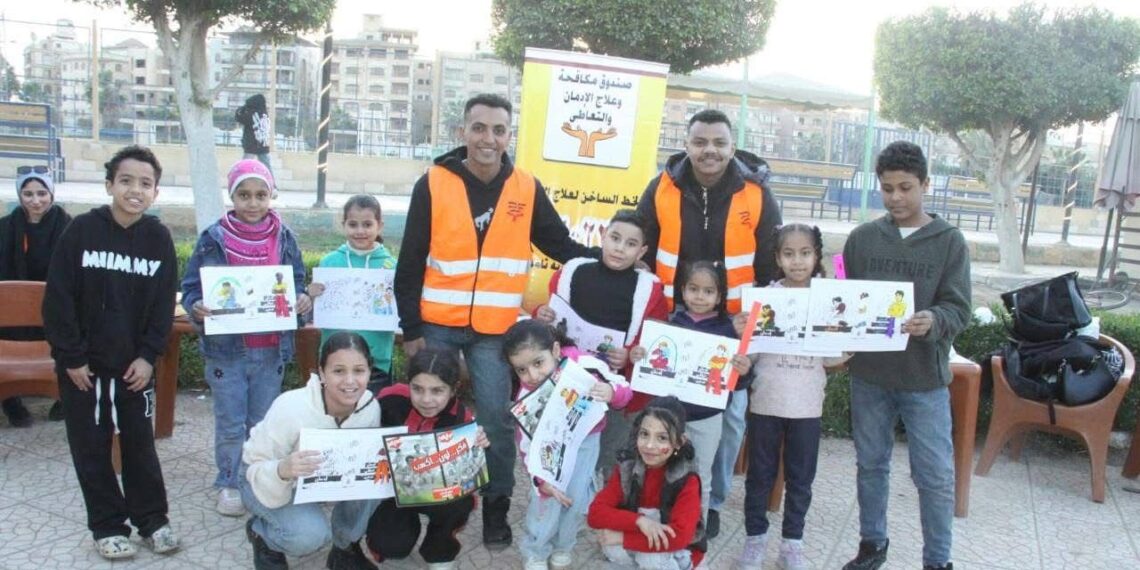 ” مكافحة الإدمان”ينفذ أنشطة توعوية بخطورة التعاطي داخل نادي 6 أكتوبر