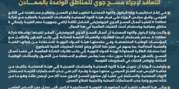 الحكومة توافق على مسح جوي شامل لاكتشاف المعادن في مصر