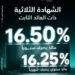البنك الزراعي يطلق الشهادة الثلاثية بعائد ثابت يصل إلى 16.5%