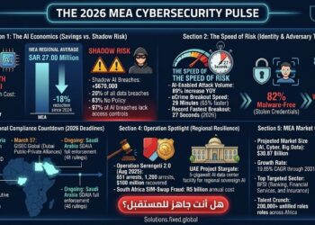 30.8 مليار دولار حجم سوق الأمن السيبراني والذكاء الاصطناعي بالمنطقة في 2026