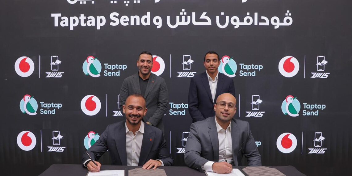 شراكة بين ڤودافون مصر وTaptap Send لإتمام التحويلات الدولية للمصريين بالخارج