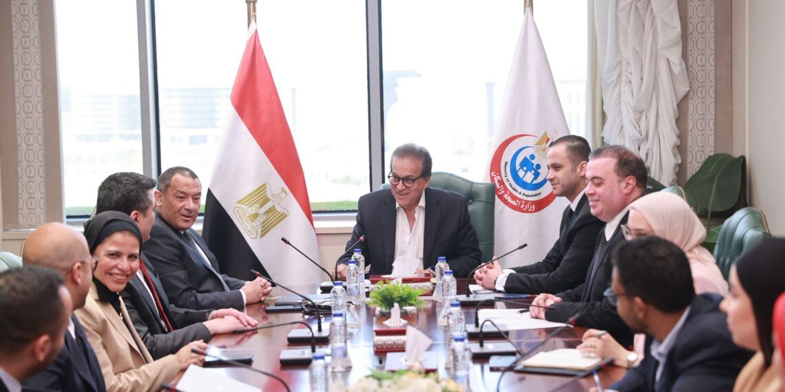 وزير الصحة يبحث التعاون الرقمي مع أورانج مصر لتطوير المنظومة الصحية