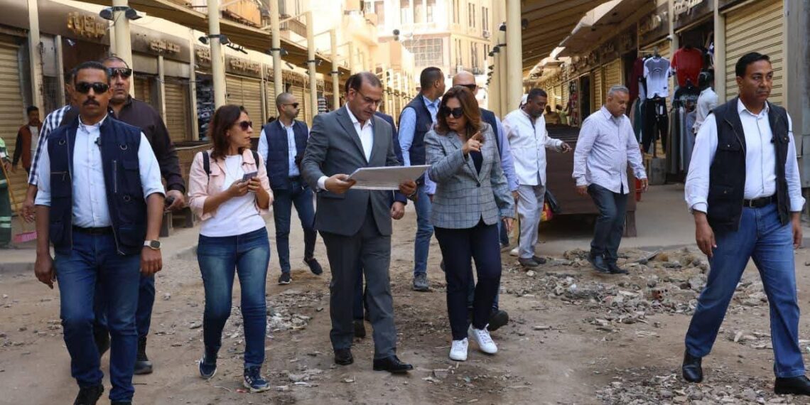 «التنمية المحلية» تتفقد تطوير المرحلة الثانية من سوق العتبة بالقاهرة