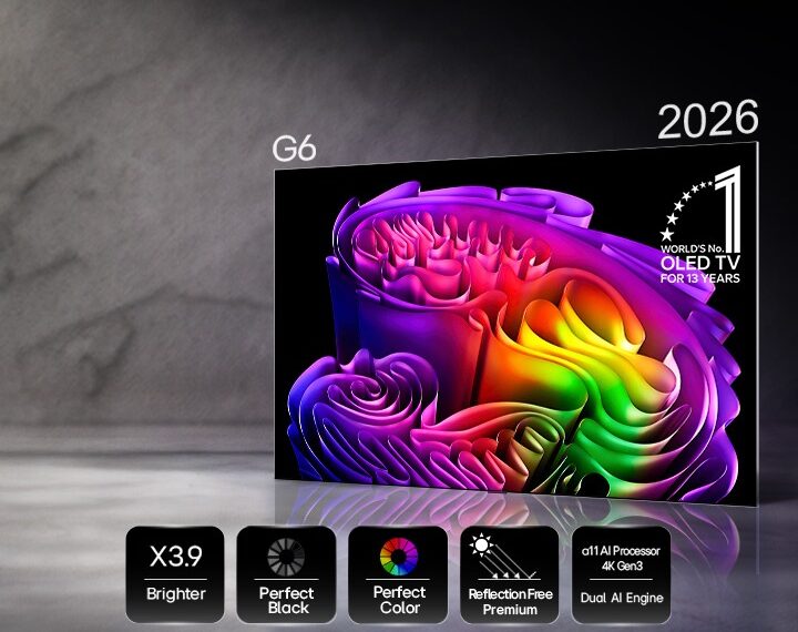 “إل جي” تطلق تلفزيونات OLED 2026 في السوق المصري