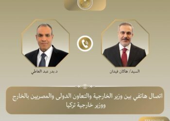 وزير الخارجية يبحث هاتفياً مع نظيره التركي جهود خفض التصعيد الإقليمي