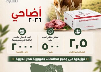 “تحيا مصر” يطلق مبادرة أضاحي لدعم 2.5 مليون مواطن