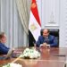 الرئيس السيسي يبحث مع محافظ البنك المركزي تطورات الاقتصاد المصري وخفض التضخم