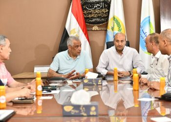 وزير الإنتاج الحربي يتابع مشروعات “حياة كريمة” بأسيوط ويهدد بسحب الأعمال من المتعثرين