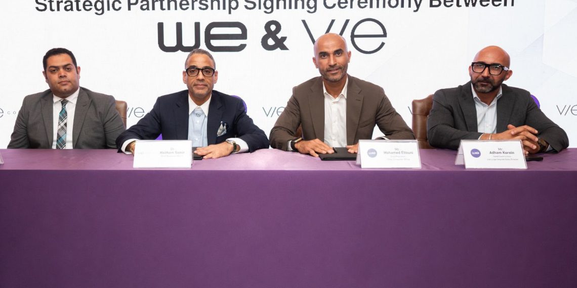 WE تدعم التحول الرقمي في مشروع Vie Collective بالقاهرة الجديدة
