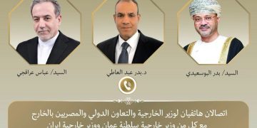 وزير الخارجية يبحث مع نظيريه الإيراني والعُماني جهود التهدئة وحماية الملاحة