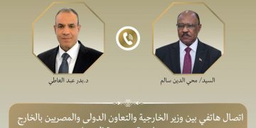 مصر والسودان تبحثان تعزيز العلاقات ودعم مسار الاستقرار وإعادة الإعمار