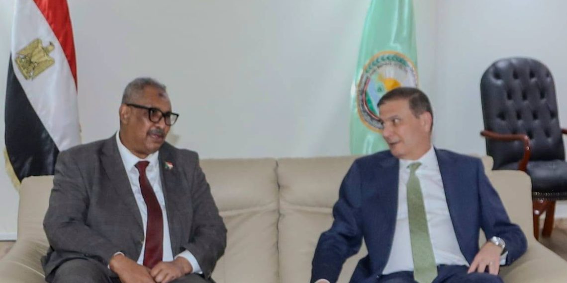 وزير الزراعة يبحث مع نظيره السوداني تعزيز التعاون لتحقيق الأمن الغذائي