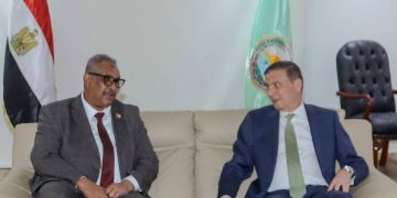 وزير الزراعة يبحث مع نظيره السوداني تعزيز التعاون لتحقيق الأمن الغذائي