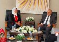 وفد من حزب الجبهة الوطنية يزور جهاز مستقبل مصر للتنمية المستدامة لتعزيز الوعي بالتنمية والأمن الغذائي.