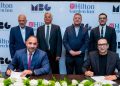 MBG و«هيلتون» تطلقان أول فندق Hilton Garden Inn برأس البر