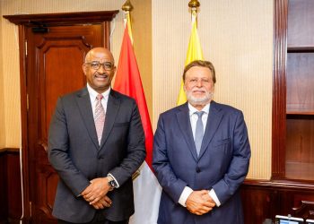 محافظ البنك المركزي المصري يستقبل محافظ البنك المركزي لمملكة إسواتيني لبحث آفاق التعاون المشترك
