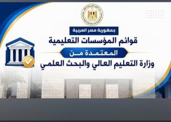 التعليم العالي تعلن القائمة المحدثة لمؤسسات التعليم العالي المعتمدة استعدادًا للتنسيق