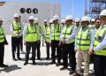 وزير العمل ومحافظ مطروح يتفقدان مشروع محطة الضبعة النووية