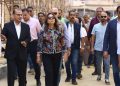 وزيرة التنمية المحلية والبيئة تتابع تطوير سوق العتبة