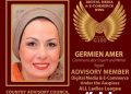 چرمين عامر تنضم إلى منظمة G100 التابعة للرابطة النسائية العالمية All Ladies League 