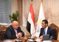 وزير الشباب والرياضة يلتقي الرئيس التنفيذي والعضو المنتدب لبنك saib 