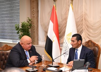 وزير الشباب والرياضة يلتقي الرئيس التنفيذي والعضو المنتدب لبنك saib 