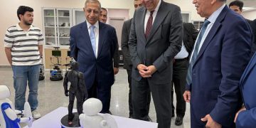 على هامش فعاليات معرض العلمين الدولي للطيران والفضاء 2026