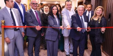 وزيرة التضامن تفتتح معرض «لوتس» بالعجوزة