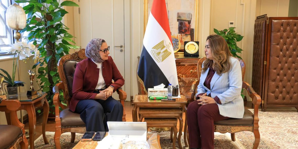 وزيرة التنمية المحلية تتابع مشروعات الوادي الجديد