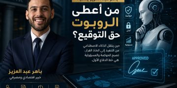 باهر عبد العزيز يكتب: من أعطى الروبوت حق التوقيع؟