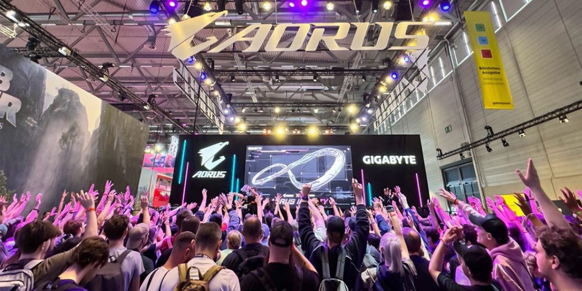 جيجابايت تختتم مشاركتها في Gamescom 2026 باستعراض AORUS INFINITY 