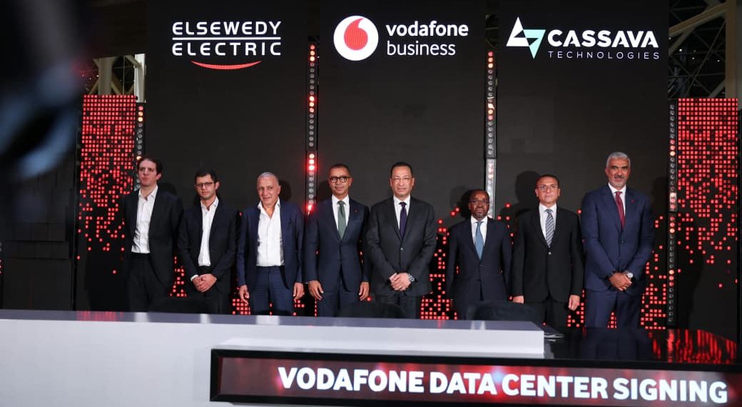شراكة بين ڤودافون بيزنس والسويدي إليكتريك وكاساڤا تكنولوجيز لتأسيس Africa Data Centers Egypt