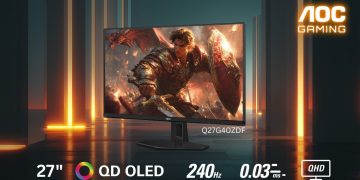 AOC تطلق شاشة Q27G40ZDF في منطقة الشرق الأوسط