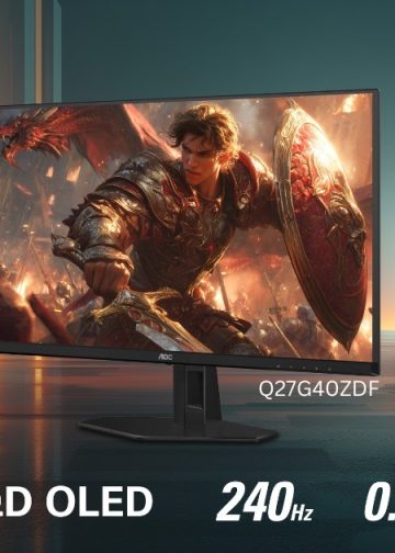 AOC تطلق شاشة Q27G40ZDF في منطقة الشرق الأوسط