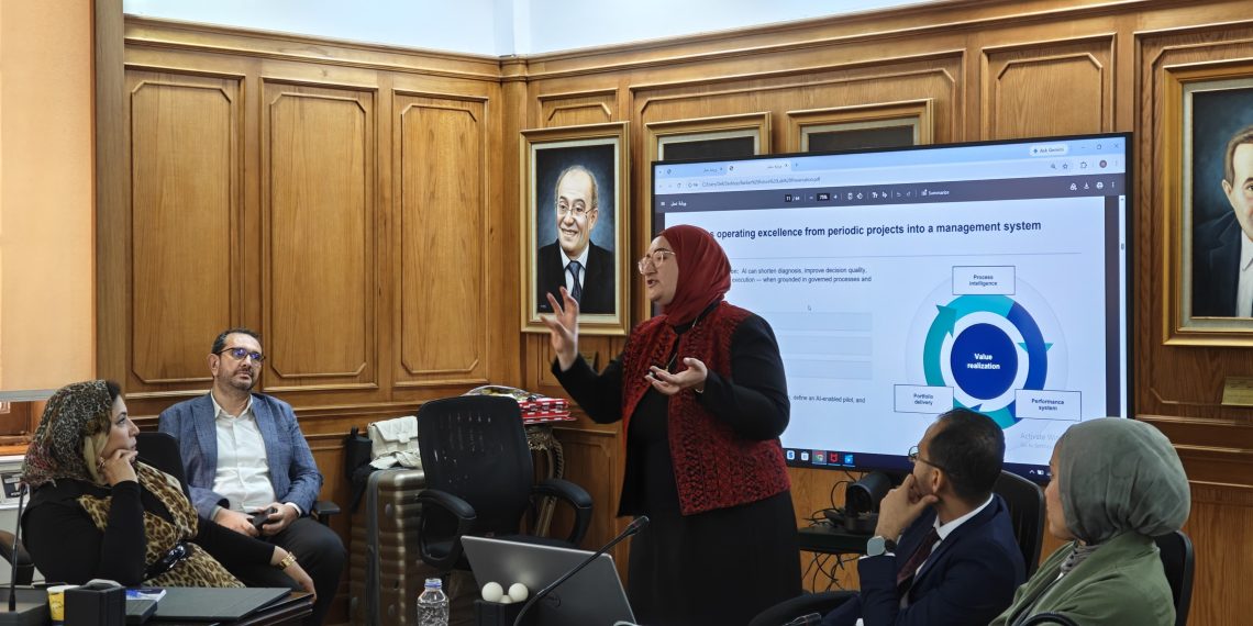 بنك ناصر الاجتماعي ينظم ورشة تدريبية لتنمية المهارات العملية والمعرفية للعاملين بالبنك