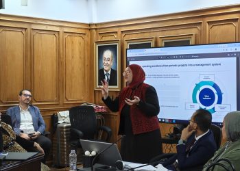 بنك ناصر الاجتماعي ينظم ورشة تدريبية لتنمية المهارات العملية والمعرفية للعاملين بالبنك