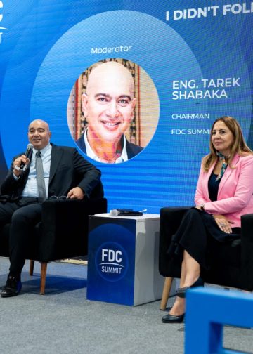 غادة لبيب خلال منتدى «FDC Women» الاستثمار في الإنسان أساس التحول الرقمي