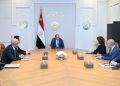 President El-Sisi Meets the CEO of Orange Group Christel Heydemann