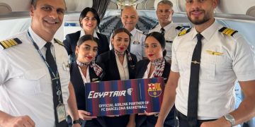 برشلونة يحلق بطائرات مصر للطيران في منافسات «EuroLeague»
