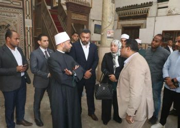 الأوقاف تبدأ تطوير مسجد عبد الوهاب الشعراني