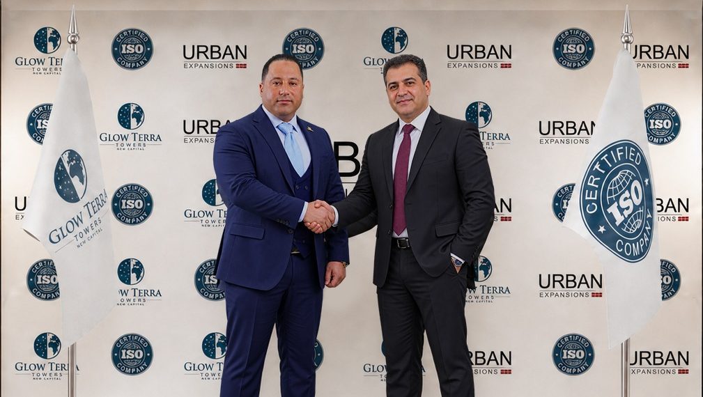 «Urban Expansion» تحصل على شهادتي «ISO 14001» و«ISO 41001» لمشروع «GLOW TERRA TOWERS»