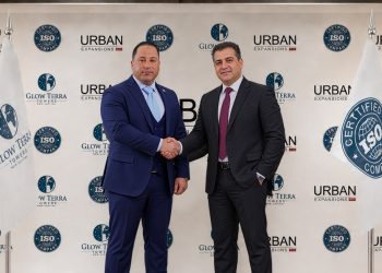 «Urban Expansion» تحصل على شهادتي «ISO 14001» و«ISO 41001» لمشروع «GLOW TERRA TOWERS»