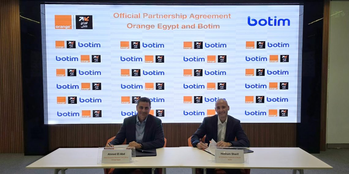شراكة بين اورنچ مصر و Botim لإتاحة تحويلات الأموال من الإمارات إلى مصر عبر اورنچ كاش