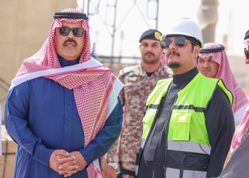 أمير منطقة حائل السعودية يفتتح مشروع تطوير «المنطقة المركزية»